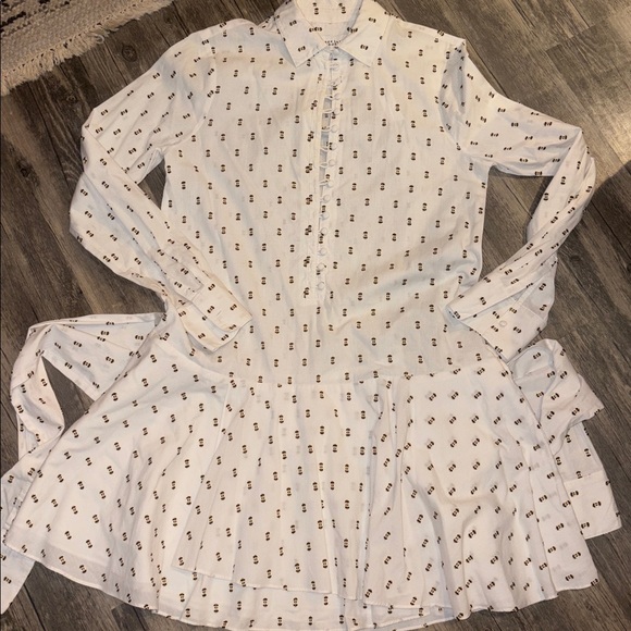 Derek Lam 10 Crosby By Anthropologie Dress | White | Size 2 
NWOT - Picture 4 of 7